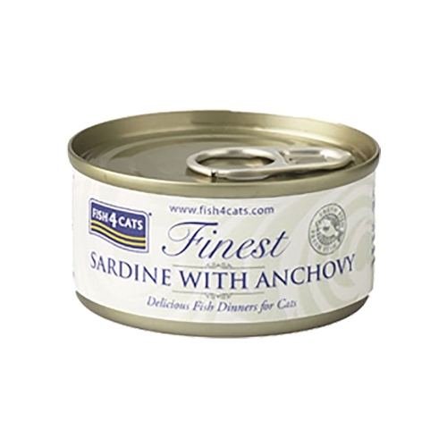 Fish4Cats konserv kassile, sardiinide ja anšoovisega, 70 g