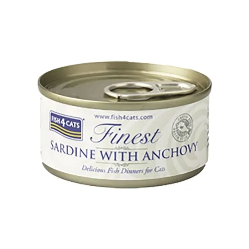 Fish4Cats konserv kassile, sardiinide ja anšoovisega, 70 g