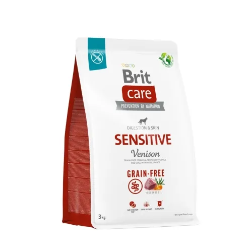 Brit Care Sensitive koera kuivtoit, hirv, 3 kg