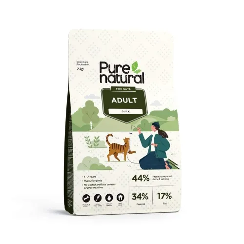 Purenatural kassi kuivtoit, part, 2 kg