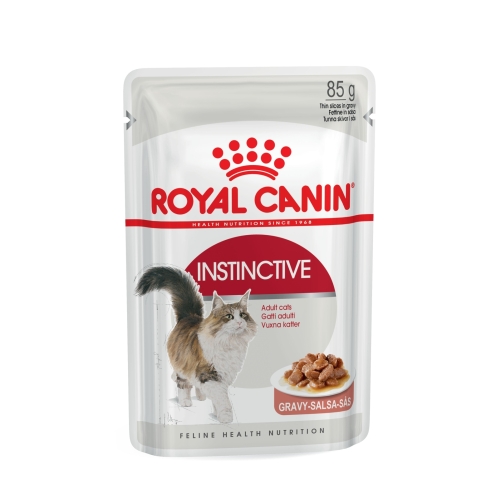 Royal Canin Instinctive, einekotike täiskasvanud kassidele 85 g
