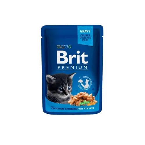 Brit Premium kassipoja einekotike, kana kastmes, 100 g
