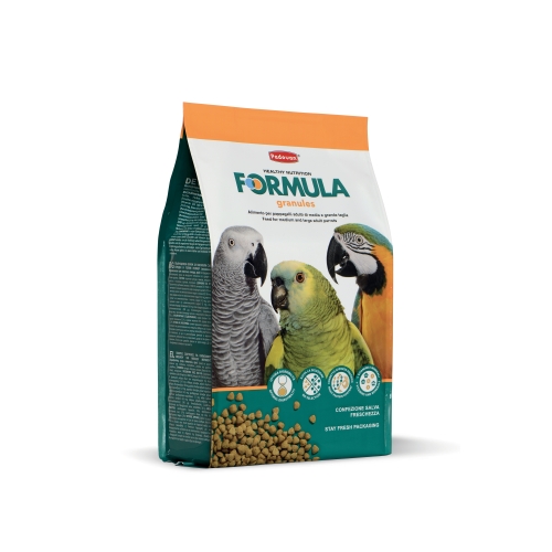 Padovan Formula Granules täistoit papagoidele 1,4 kg