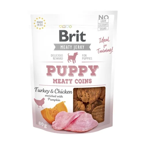 Brit Care Meaty Coins kutsika maius, kalkun, 80 g
