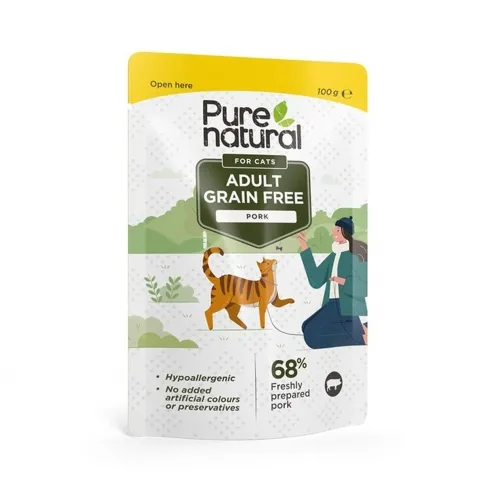 Purenatural kassi einekotike, siga, teraviljavaba, 100 g