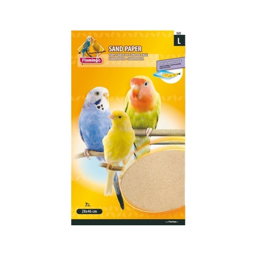 Flamingo lindude liivapaber 28 x 46 cm, 7 tk