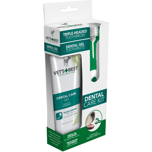 VETS BEST KOERA SUUHOOLDUSKOMPLEKT UK GEEL+HAMBAHARI