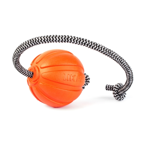 Collar Likers nööriga mänguasi, 9 cm, oranz