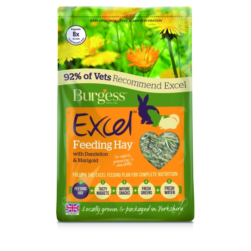 Burgess Excel hein Dandelion And Marigold 1 kg