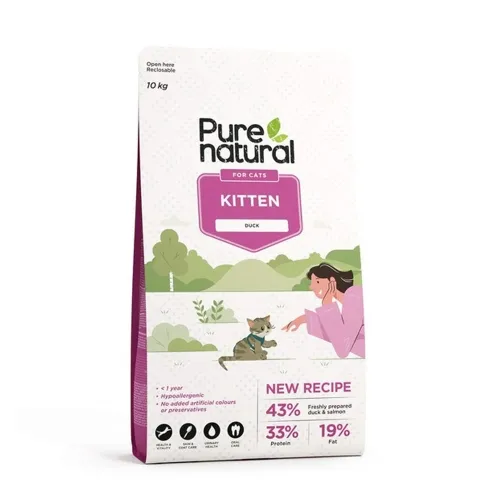 Purenatural kassipoja kuivtoit, part, 10 kg