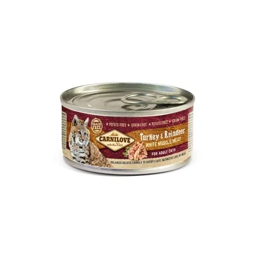 Carnilove kassi konserv, kalkun/põhjapõder, 100 g