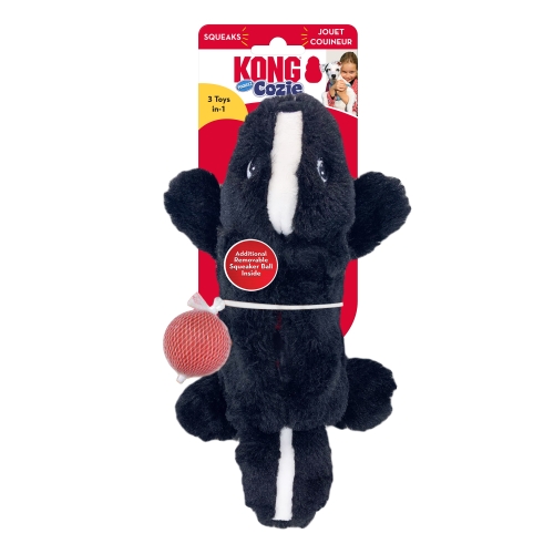 Kong koera mänguasi Cozie Pocketz skunk, S