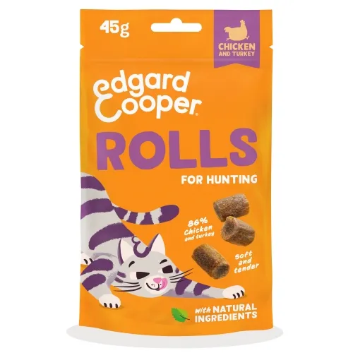 Edgard Cooper kassi maius Rolls, kana/kalkun 45g
