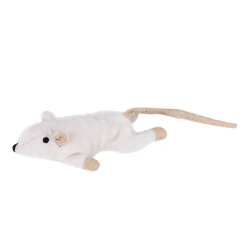 Little & Bigger kassi mänguasi, Flat hiir, 22 cm, beež