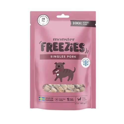 Monster Dog külmkuivatatud maius koerale, siga, 150 g
