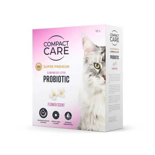 Compact Care Probiotic lillelõhnaline kassiliiv, 10 L