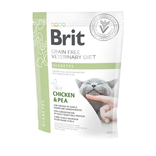 Brit GF Diabetes erisööt kassile, 400 g