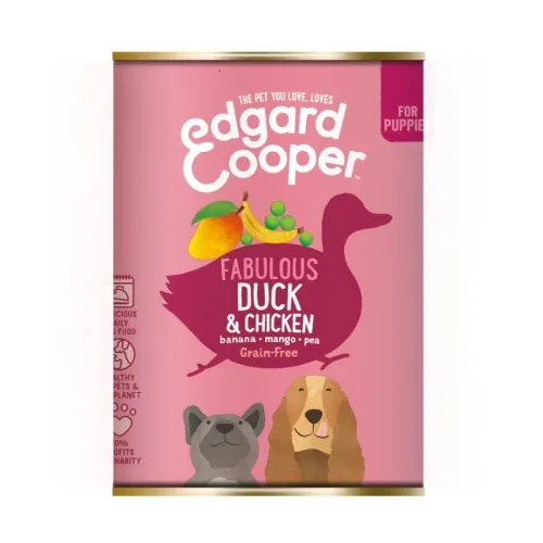 Edgard Cooper kutsikakonserv, part/kana, 400 g