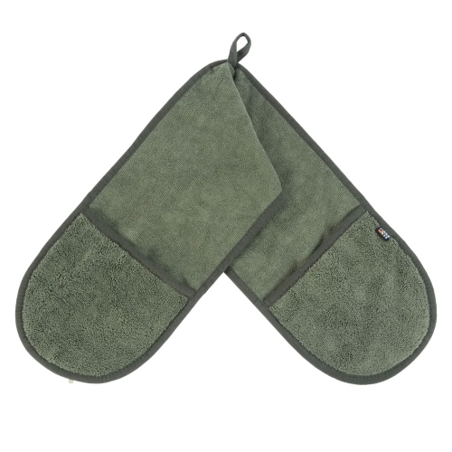 Rukka Eco kuivatusrätik taskutega, dark olive