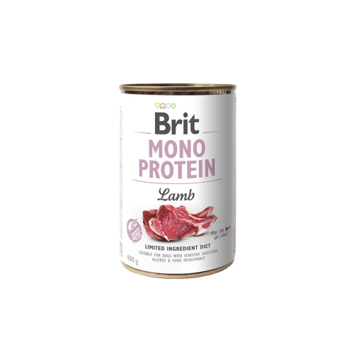 Brit Care Mono Protein konserv koerale, lambalihaga 400 g
