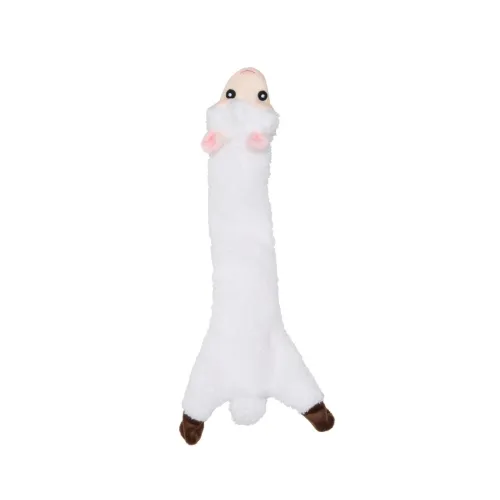 Little & Bigger koera mänguasi, 1Earth 4Paws Flatties lammas, S