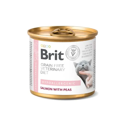 Brit GF Hypoallergenic erisööt, konserv kassile, 200 g