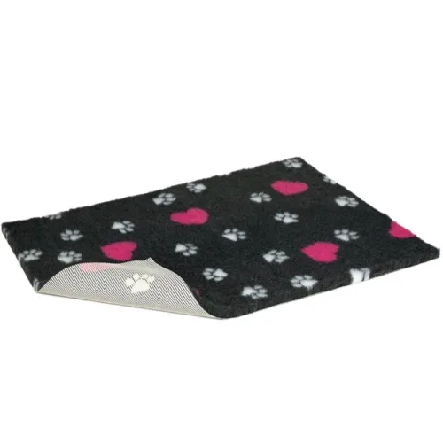 VetBed Comfort libisemisvastane matt, 100x75cm, must/roosa/valge