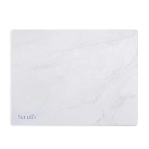 Scruffs alusmatt kaussidele 40x30 cm, valge marmor