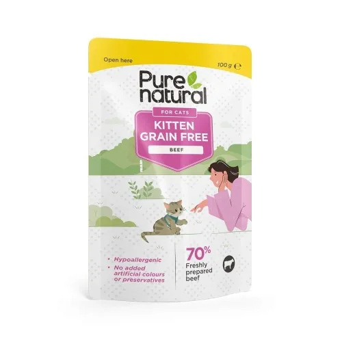 Purenatural kassipoja einekotike, veis, teraviljavaba, 100 g