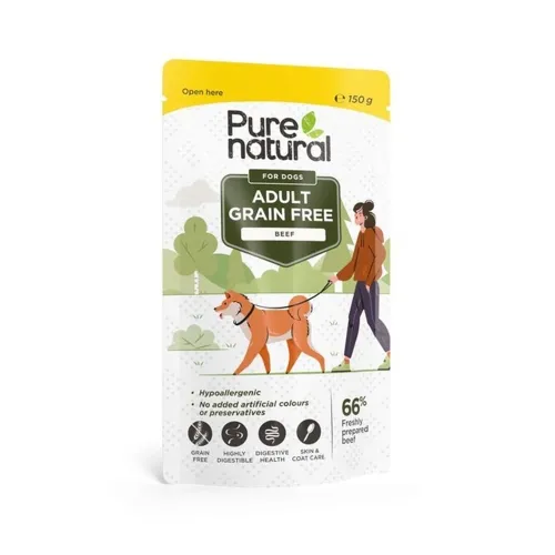 Purenatural koera einekotike, veis, teraviljavaba, 150 g