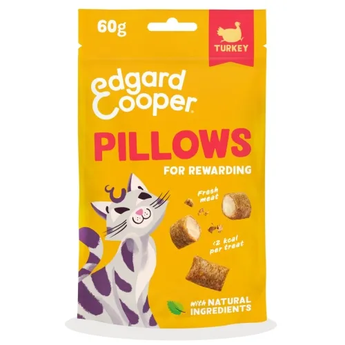 Edgard Cooper Pillows kassi maius, kalkun/kana, 60 g
