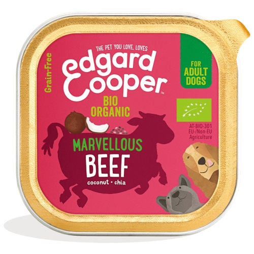 Edgard Cooper konserv koerale, orgaanilise veiselihaga 100 g