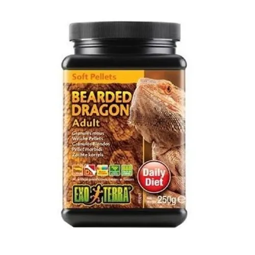 Exo Terra Bearded Dragon sööt täiskasvanud sisalikele, 250 g