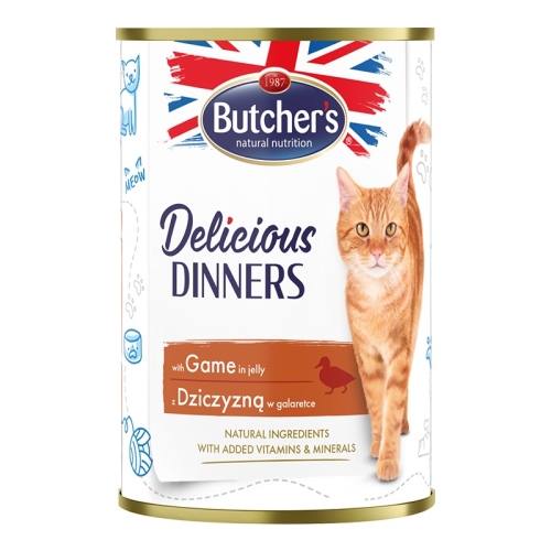 Butcher's kassi konserv Delicious Dinners ulukitükkidega 400g