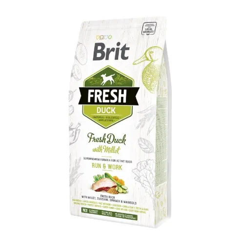 Brit Fresh Active Run & Work koera kuivtoit, part/hirss, 2,5 kg