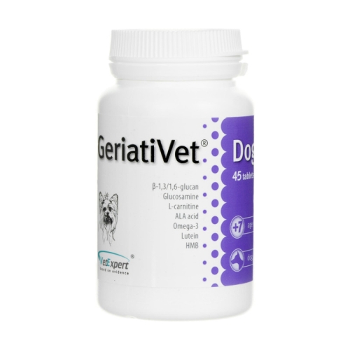 VetExpert Geriativet Dog täiendsööt, väike tõug, N45