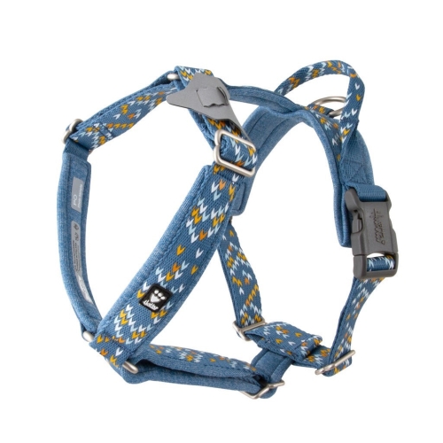 Hurtta Razzle-Dazzle Y-traksid 45-55 cm, sinine