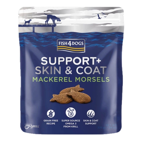 Fish4Dogs maiused koertele, värske makerelliga 225 g