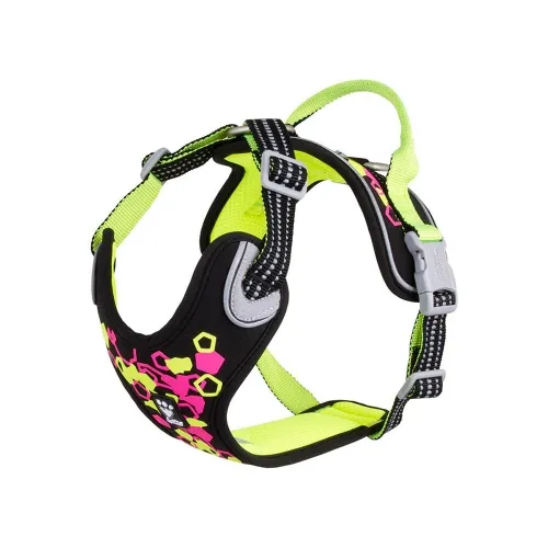 Hurtta Weekend Warrior II traksid 75-100 cm, neoon