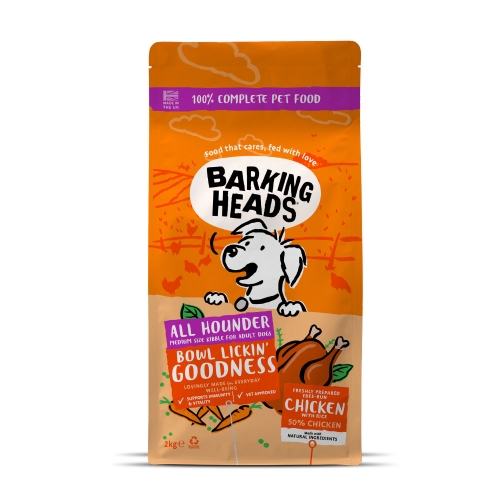 Barking Heads Bowl Lickin Chicken koeratoit 2 kg