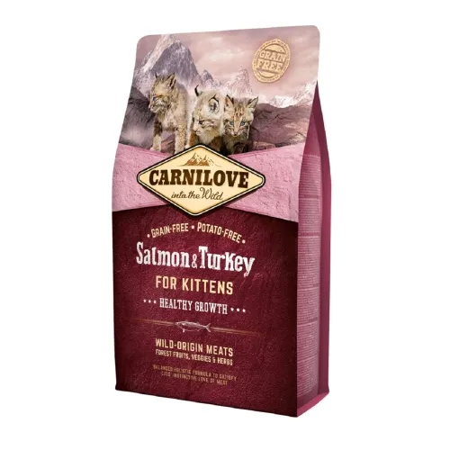 Carnilove kassipoja kuivtoit, lõhe/kalkun, 400 g