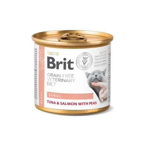 Brit GF Renal erisööt, konserv kassile, 200 g
