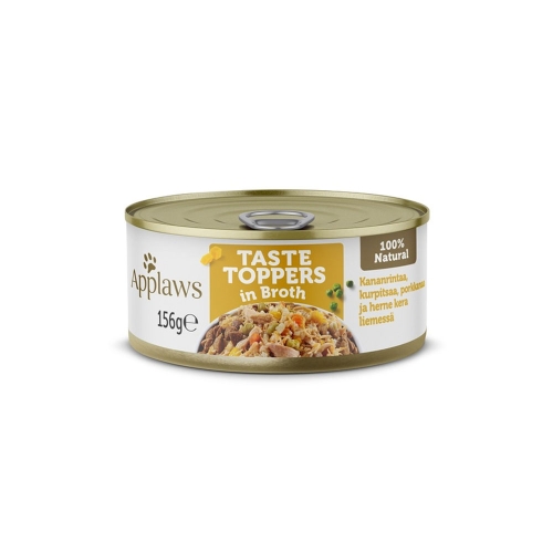 Applaws Taste Toppers konserv koertele kana ja köögiviljadega,156g