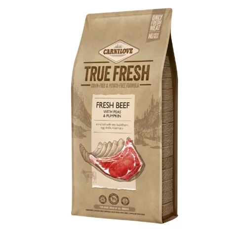 Carnilove True Fresh koera kuivtoit, veis, 11,4 kg