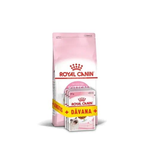 Royal Canin väike komplekt kassipojale, 400 g + 3 x 85 g