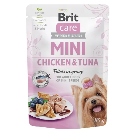 Brit Care koera einekotike, kana/tuunikala, 85 g