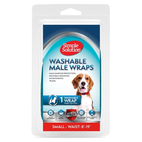 Simple Solution pestav mähe, isasele koerale S suurus, 1 tk
