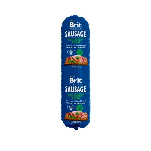 Brit Premium koeravorst kalkuni ja hernestega, 800 g
