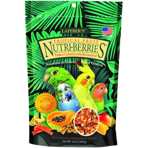 Nutri-Berries lindude täissööt Tropical Fruit Cockatiel 284 g