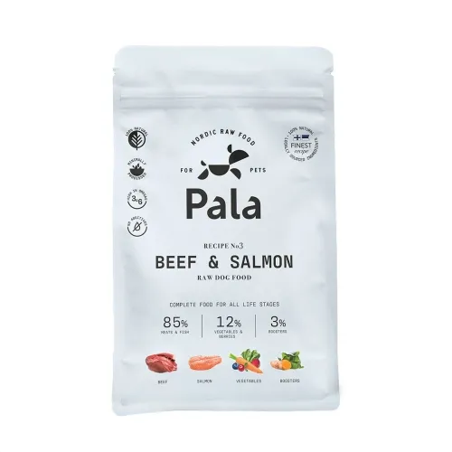 Pala koera toortoit, veis/lõhe, 1 kg